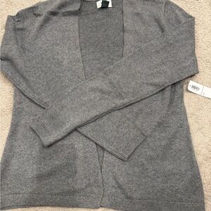 NWT Old Navy Gray Women's Sweater Cardigan, size small